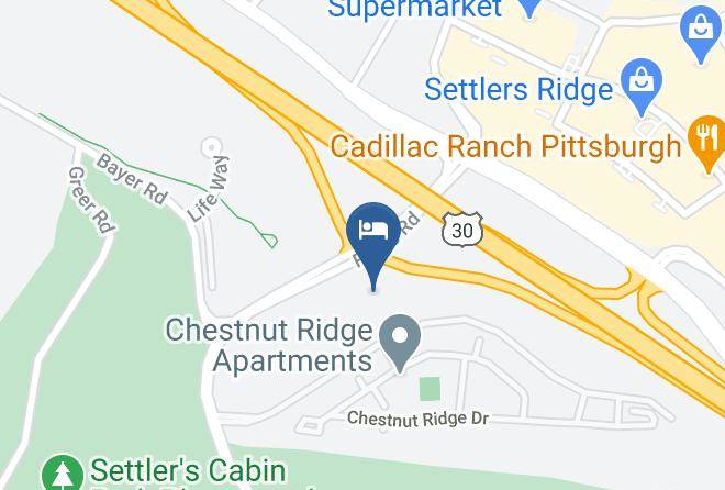 Allegheny - Drury Inn & Suites Pittsburgh Airport Settlers Ridge Maps