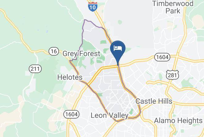 Bexar - Drury Inn & Suites San Antonio Near La Cantera Pkwy Maps