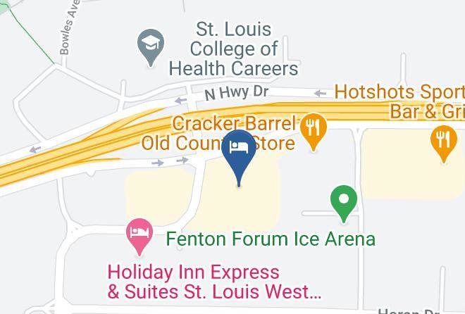 St Louis - Pear Tree Inn St Louis Fenton Maps