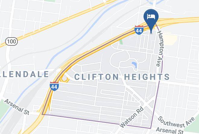 St Louis City - Drury Inn & Suites St Louis Forest Park Maps