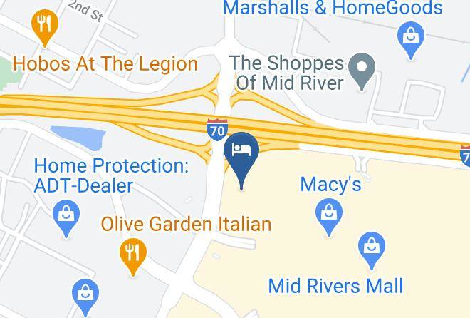 St Charles - Drury Inn & Suites St Louis St Peters Maps