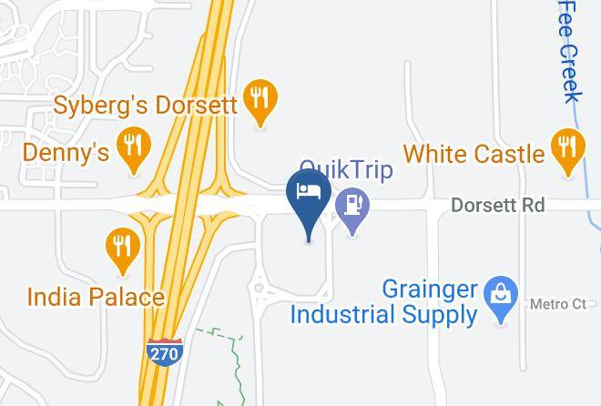 St Louis - Surestay Plus Hotel By Best Western St Louis Westport Maps