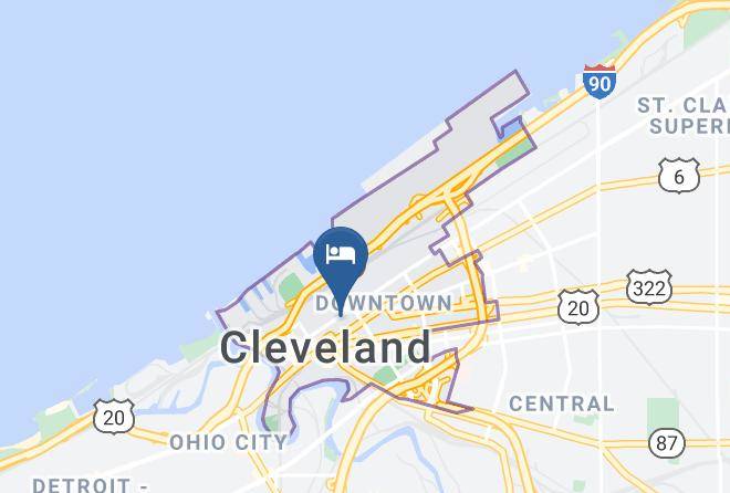 Cuyahoga - Drury Plaza Hotel Cleveland Downtown Maps
