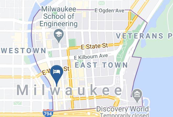 Milwaukee - Drury Plaza Hotel Milwaukee Downtown Maps