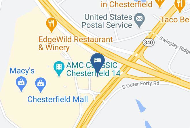 Drury Plaza Hotel St Louis At The Arch Map