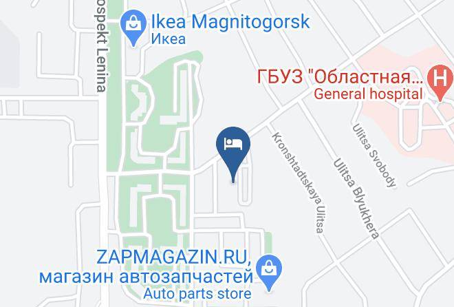 Magnitogorsk - Druzhba Inn Maps
