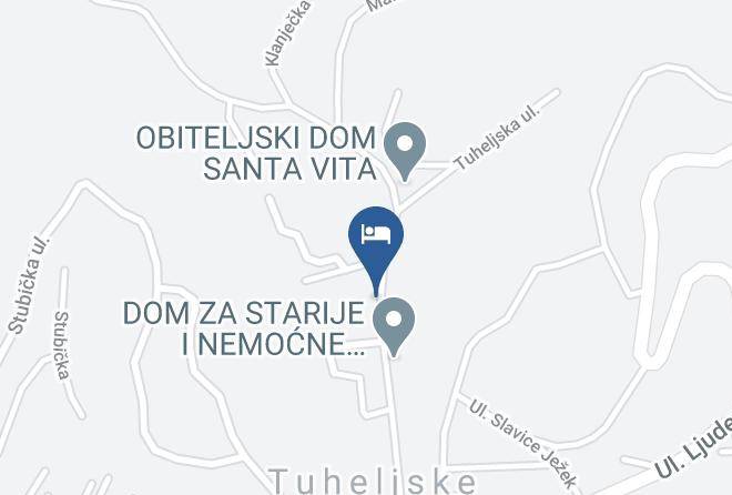 Tuhelj - Drvena Hizica Maps
