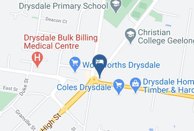 Greater Geelong - Drysdale Hotel Maps