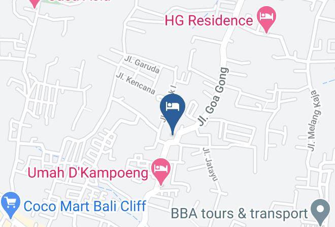 Badung Regency - Dstay Kost Bali Maps