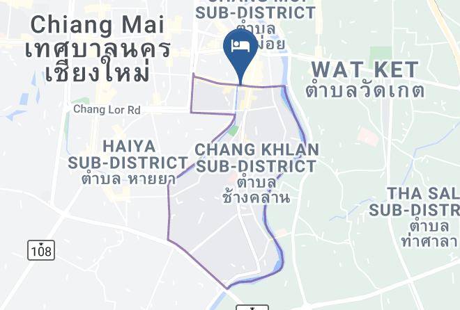 Amphoe Mueang Chiang Mai - Duangtawan Hotel Chiang Mai Maps
