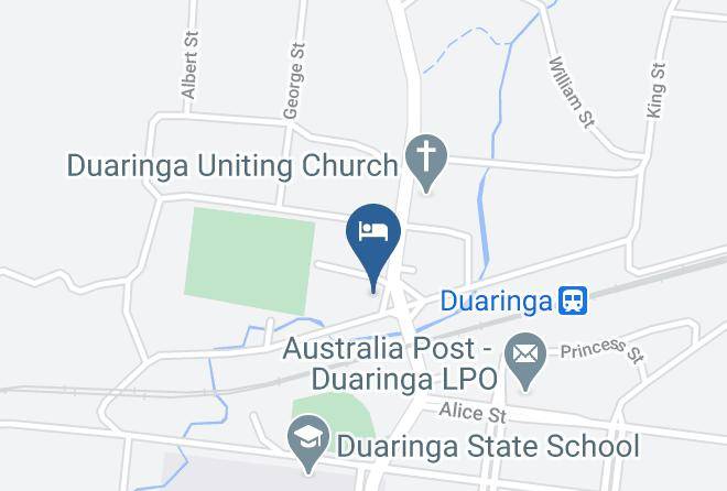 Central Highlands - Duaringa Hotel Maps