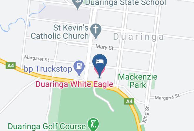 Central Highlands - Duaringa White Eagle Motel Maps