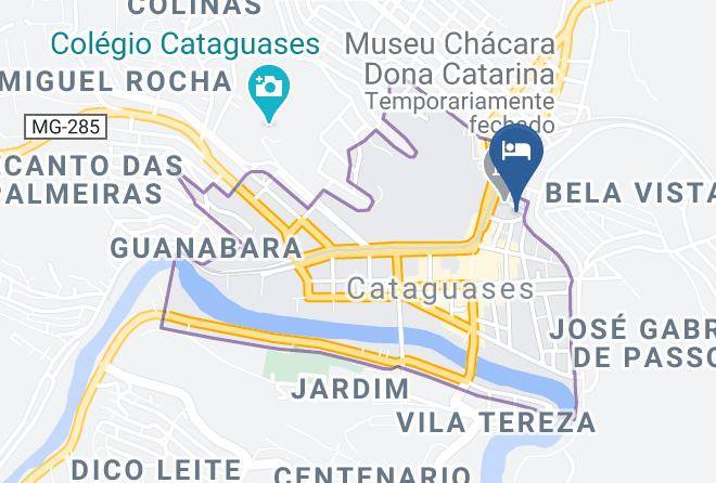 Cataguazes - Duarte Hotel Maps