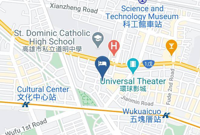 Dubai Fantasy Motel Map