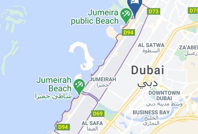 Dubai - Dubai Marine Beach Resort & Spa Maps