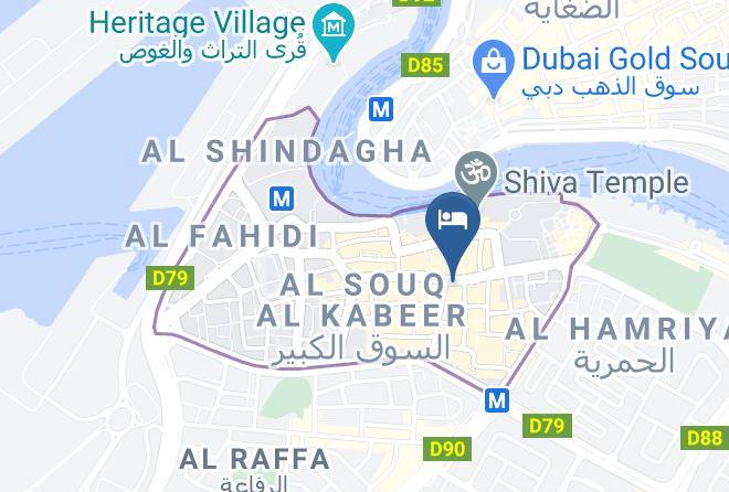 Dubai - Dubai Nova Hotel Maps