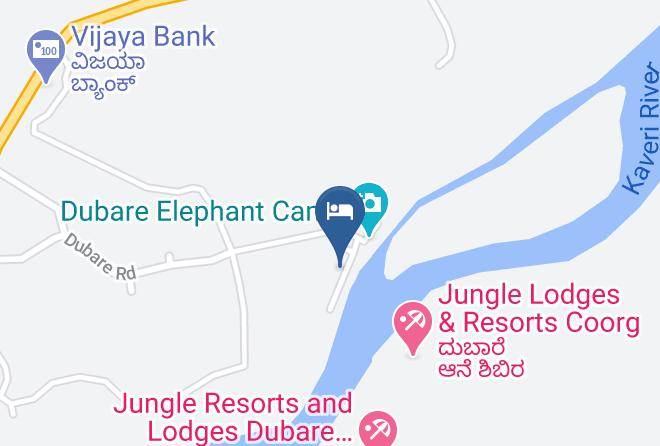 Somvarpet - Dubare Inn Maps