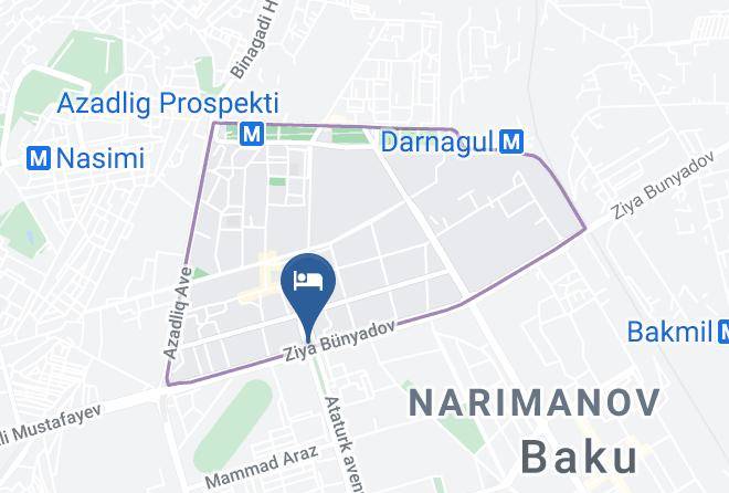 Baki - Dubl Hotel Maps