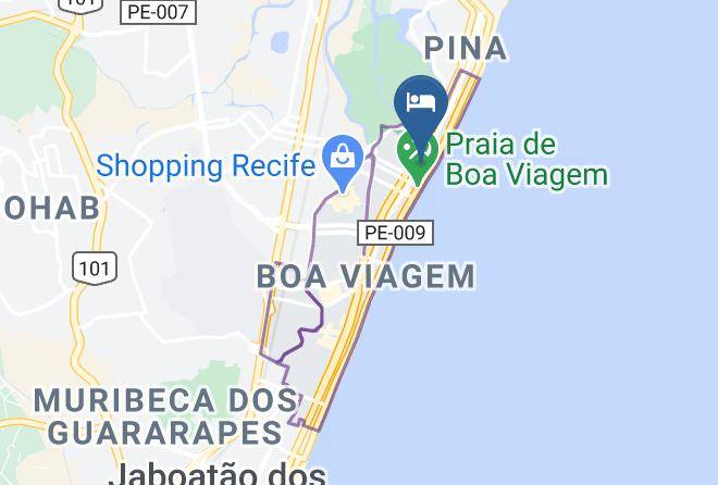 Recife - Duble Hotel Maps