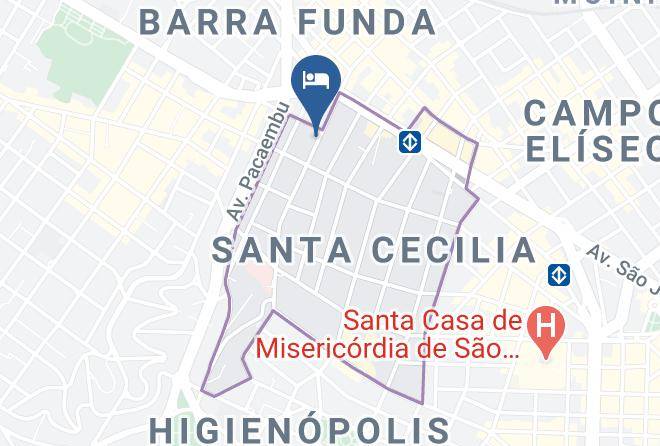 Sao Paulo Santa Cecilia - Dublin Hotel Maps