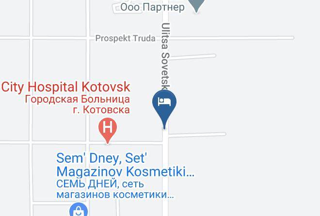 Kotovsk - Dubovaya Roshcha Baza Otdykha Maps