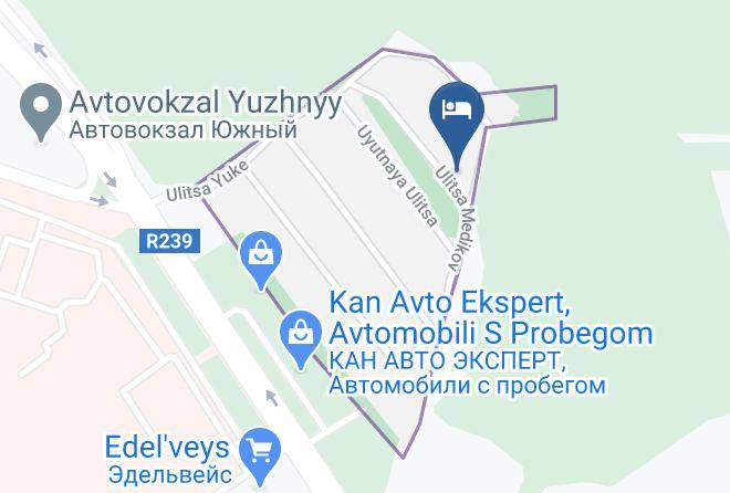 Kazan - Dubrava Hotel Maps