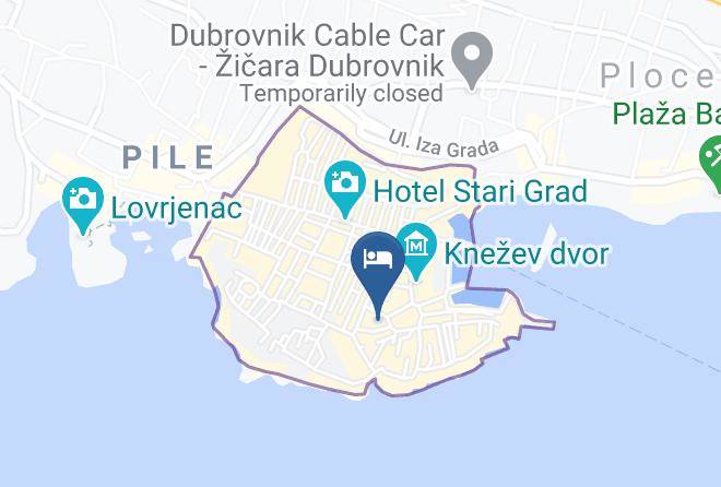 Dubrovnik - Dubrovnik Gardens Maps