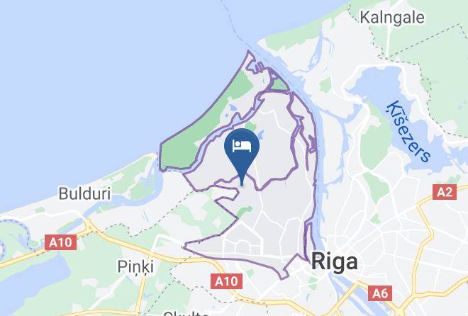 Riga - Dubultmuiza Hotel Riga Maps