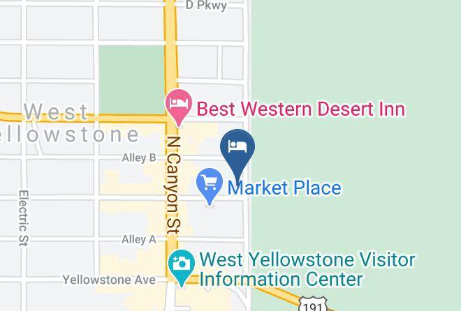 Gallatin - Dude & Roundup Motel Maps