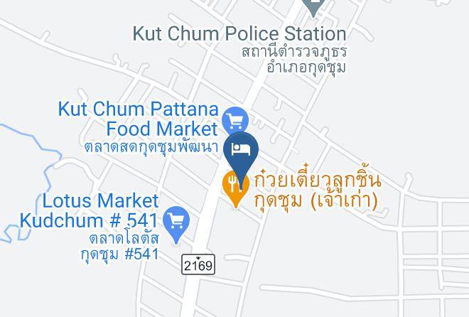 Amphoe Kut Chum - Dueanchai Garden View Hotel Maps