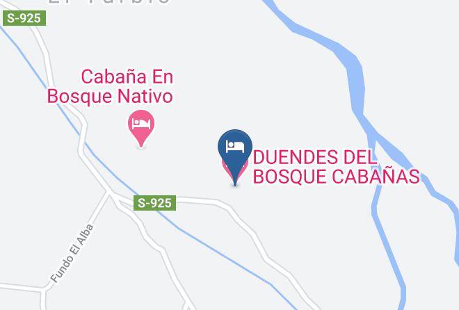 Cautin Province - Duendes Del Bosque Cabanas Maps
