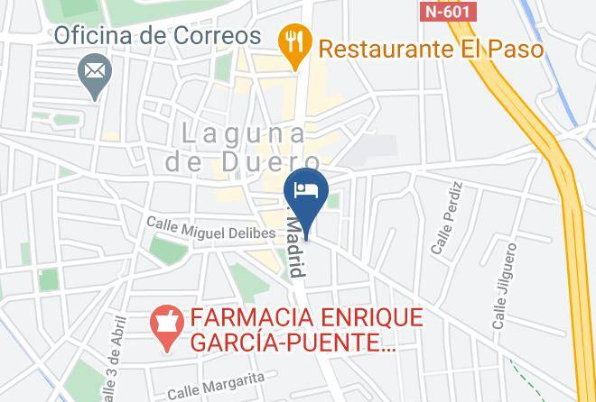 Valladolid - Duero Hotel Maps
