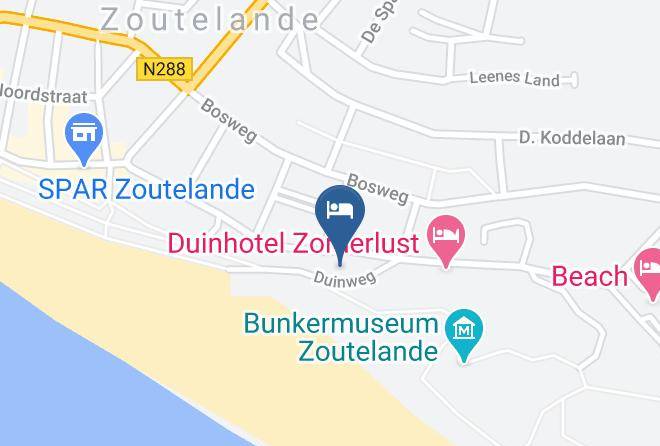 Veere - Duinhotel Tien Torens Maps
