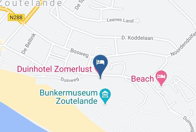 Veere - Duinhotel Zomerlust Maps