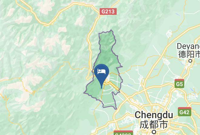Chengdu - Dujiangyan Qingcheng Mountain Piaoxiang Hotel Maps