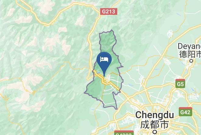Chengdu - Dujiangyan Xiuxishu Hotel Maps