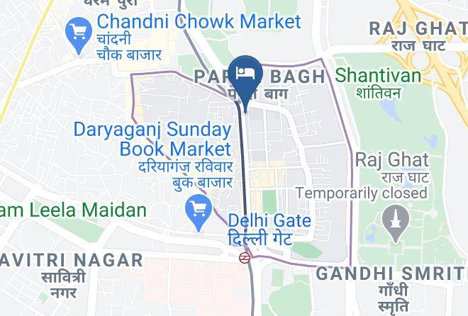 New Delhi - Duke Hotel Maps