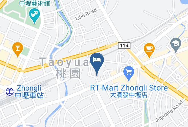 Zhongli District - Duke Hotel Maps