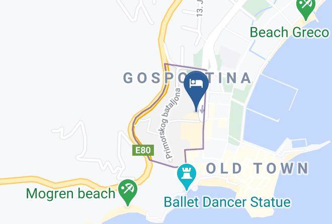 Budva - Dukley Residences Maps