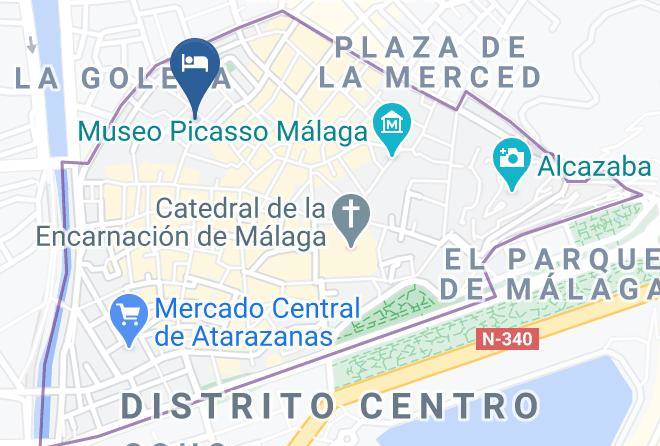 Malaga - Cafeteria Dulces Dreams Maps