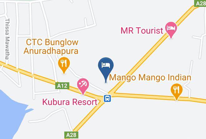 Anuradhapura - Dulmini Holiday Resort Maps