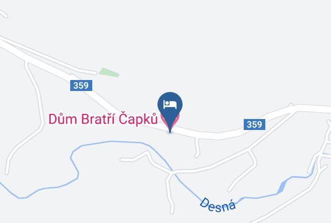 Svitavy - Dum Bratri Capku Maps