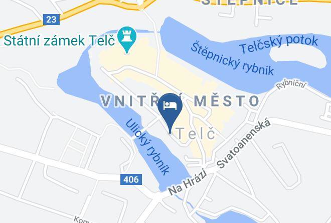 Jihlava - Dum Hradebni Telc Maps