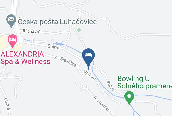 Luhacovice - Dum Tamara Maps