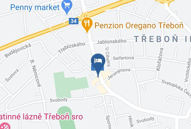 Jindrichuv Hradec - Dum U Lazni Federer Maps