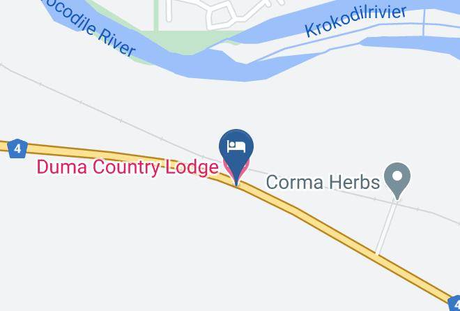 Mbombela - Duma Country Lodge Maps