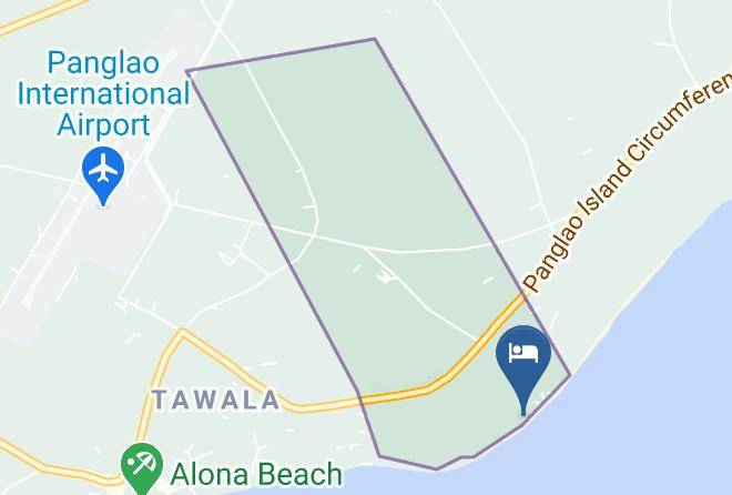 Bohol - Dumaluan Beach Resort Maps