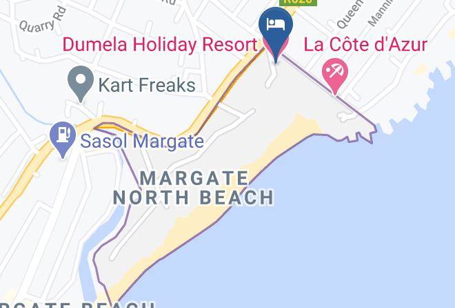 Ugu - Dumela Holiday Resort Maps