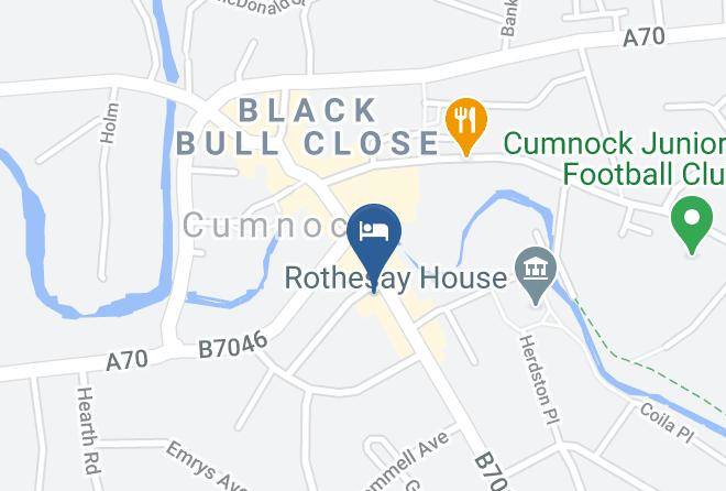East Ayrshire - Dumfries Arms Hotel Maps