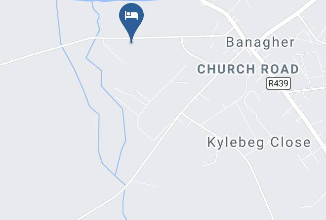 Banagher - Dun Cromain Bed And Breakfast Banagher Maps